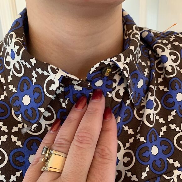 Vintage Charter Club Button Down Dress m - Picture 3 of 5